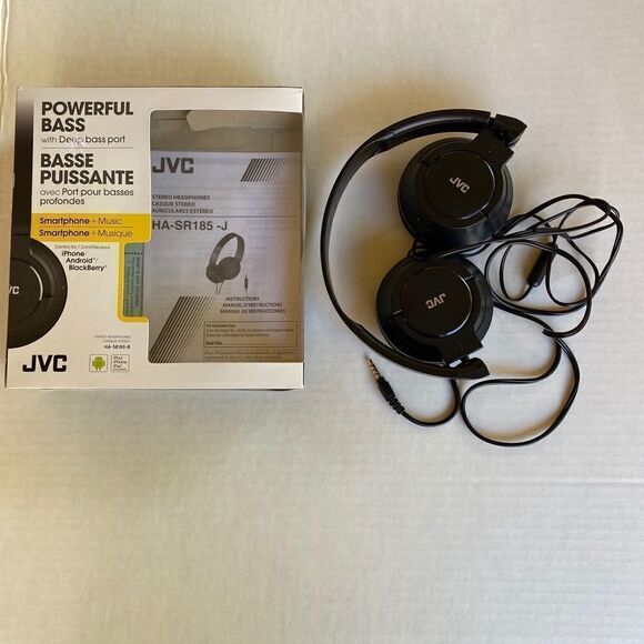 JVC Stereo Headphones New Open Box - Picture 4 of 6